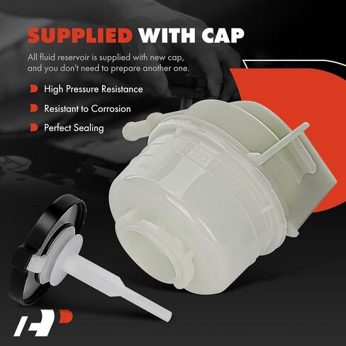 A-Premium Power Steering Reservoir/Tank with Cap Compatible with Toyota Camry 2002-2011, Avalon 2005-2012, Solara 2004-2008 & Lexus ES300 2002-2003, ES330 2004-2006, ES350 2007-2012 in Saudi Arabia