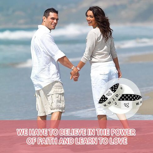 أساور آية الكتاب المقدس مع NFC، سوار آية الكتاب المقدس اليومي المسيحي، آية الكتاب المقدس الملهمة مع موسيقى NFC، سوار الكتاب المقدس يمكن ارتداؤها أساور المعصم المسيحية هدايا الكتاب المقدس للرجال والنساء in Kuwait