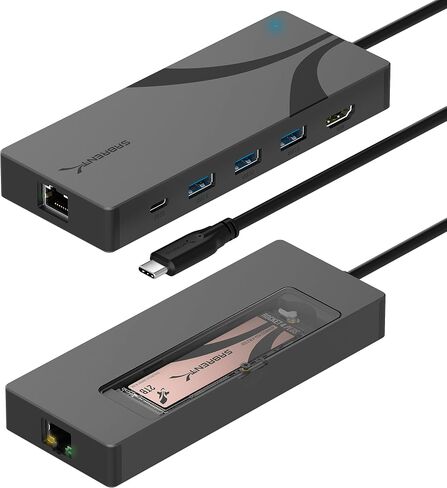 SABRENT USB-C Enclosure for M.2 2230 PCIe NVMe SSDs, 10Gbps Transfer Speed, UASP and TRIM Support, Compatible with Windows, macOS, Linux (EC-NE30) in Saudi Arabia