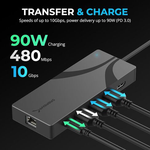 SABRENT USB-C Enclosure for M.2 2230 PCIe NVMe SSDs, 10Gbps Transfer Speed, UASP and TRIM Support, Compatible with Windows, macOS, Linux (EC-NE30) in Saudi Arabia