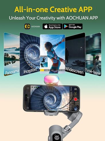 مثبت جيمبال ثلاثي المحاور لهاتف iPhone 15/14/13 Pro Max Android، هاتف ذكي قابل للطي مع ضوء تعبئة مدمج، 1/4 خيط، تسجيل فيديو احترافي مضاد للاهتزاز لـ TikTok YouTube (Smart X Black) in Saudi Arabia