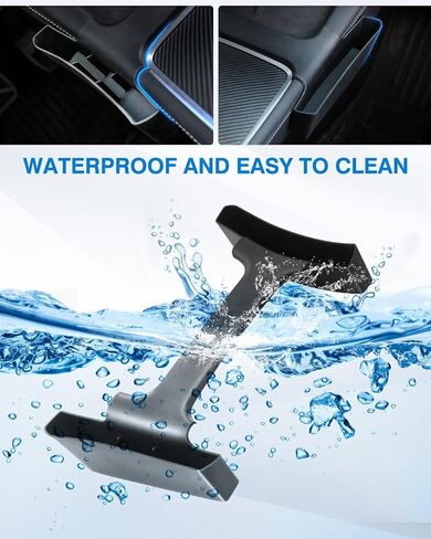 صينية تنظيم جانبية لوحدة التحكم المركزية لطراز تسلا Y 2025 2024-2020 / طراز تسلا 3 2024-2017 صندوق تخزين مسند الذراع لوحدة التحكم الجانبية نموذج Y موديل 3 ملحقات 1 قطعة in Kuwait