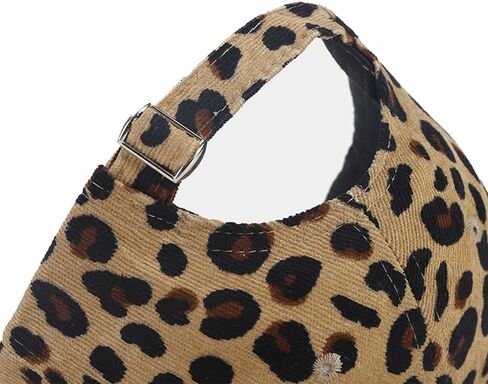 Adjustable Baseball Cap Leopard Print Hat Cotton Sunhat Headwear Outdoor Shade Sports Cap in Kuwait