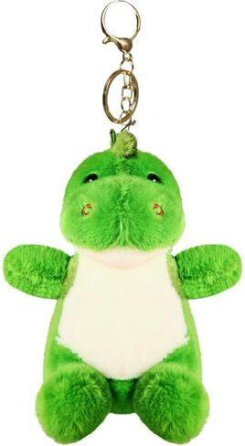 Cute Plush Keychain Dinosaurs Stuffed Animal Keychain for Handbag Purse Backpack Car Keys in Saudi Arabia