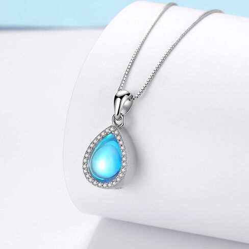 925 Sterling Silver Cremation Jewelry Urn Necklace- Teardrop/Heart/Tree of Life/Infinity/Bar Pendant Necklaces for Ashes for Women Memorial Keepsake Jewelry Gifts in Saudi Arabia