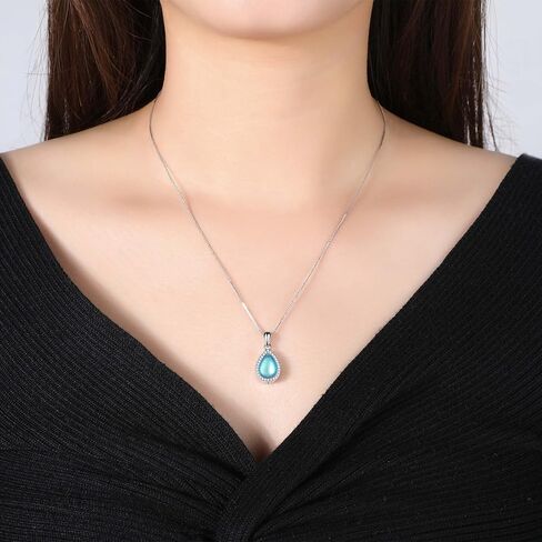 925 Sterling Silver Cremation Jewelry Urn Necklace- Teardrop/Heart/Tree of Life/Infinity/Bar Pendant Necklaces for Ashes for Women Memorial Keepsake Jewelry Gifts in Saudi Arabia