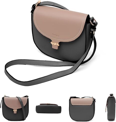 Prettyzys Crossbody Bags For Women Vegan Leather Shoulder Bag,Fashion Purses For Women Trendy With Adjustable Strap. in Saudi Arabia