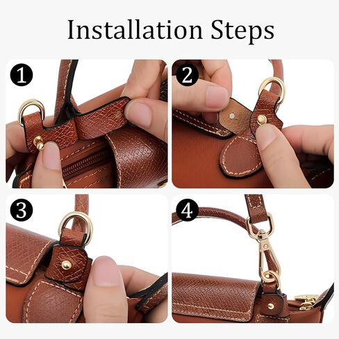 Bag Strap Suitable for Longchamp Mini Pouch,Purse Crossbody Adjustable Replacement Conversion Kit in Saudi Arabia