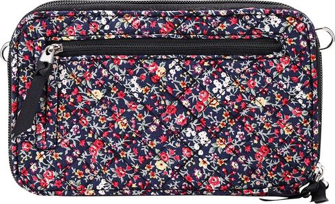 محفظة ومحفظة كروس مبطنة من القطن بسحاب مزدوج من برينتانو in Kuwait