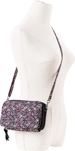 محفظة ومحفظة كروس مبطنة من القطن بسحاب مزدوج من برينتانو in Kuwait