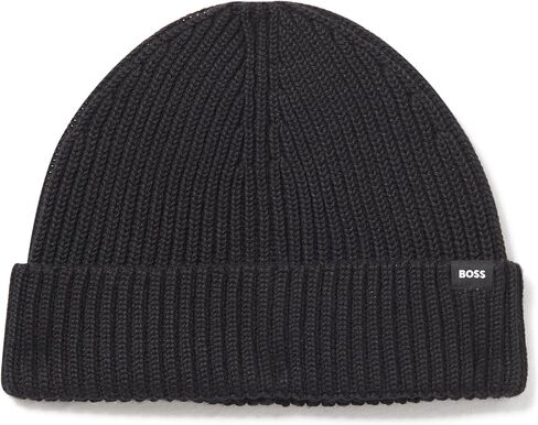 BOSS Men's Ribbed Fisherman Style Beanie in Saudi Arabia
