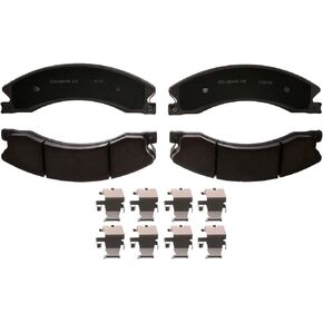 ACDelco Silver 14D1411CH Ceramic Front Disc Brake Pad Set