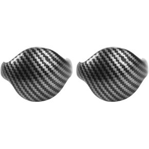 for Mustang Gear Shift Knob Cover Carbon Fiber Interior Accessories Sticker for Ford Mustang2015 2016 2017 2018 2019 2020 2021 2022 2023