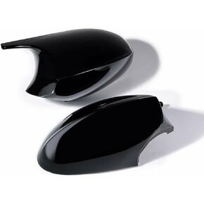 Side Mirror Caps, Door Mirror Cap Covers Compatible with BMW E90 E91 2008-2011 LCI, E92 E93 2010-2013 LCI, E81 2010-2012, E82 E88 2010-2013, E87 2008-2011, 323i 328i