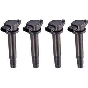 ENA Set of 4 Ignition Coil Pack Compatible with Nissan 2000 2001 2002 Sentra 1.8L L4 Coils Replacement for 5C1243 E356 52-1704 IC456 22448-4M500 22448-4M50A UF-326 C1334