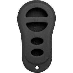 Keyless2Go Replacement for New Silicone Cover Protective Case for Remote Key fobs with FCC GQ43VT9T GQ43VT17T - Black