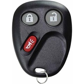 KeylessOption Replacement 3 Button Keyless Entry Remote Control Key Fob for 15008008, 15008009, 15051014