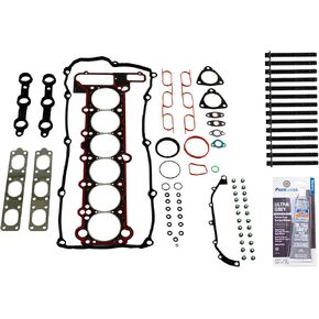 CPWK517 Graphite Head Gasket Set Bolt Kit Fits: 96-98 BMW 323I 328I 2.5L 2.8L L6 DOHC M52TU