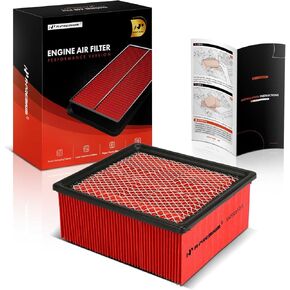 A-Premium Pre-oiled Engine Air Filter Compatible with Ram 2500/3500 2011-2024, 4500/5500 2011-2023 & Dodge Ram 2500 3500 2007-2010, Ram 4500 5500 & Sterling Truck Bullet 45 55