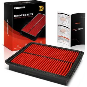 A-Premium Pre-oiled Engine Air Filter Compatible with Hyundai Sonata 2011-2015, Santa Fe 2010-2012, Azera 2012-2017 & Kia Optima 2011-2016, Sorento 2011-2013, Cadenza 2014-2016