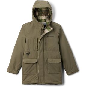 Columbia Youth Unisex Mt Adventure Lined Jacket, Stone Green, X-Small