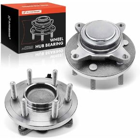 A-Premium 2 x Front Wheel Bearing and Hub Assembly with ABS & 6-Lug Compatible with Ford F-150 F150 2018 2019 2020, RWD Only