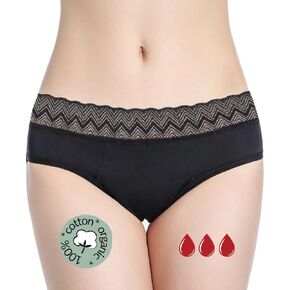 Period Pants Heavy Flow for Women and Teenage Girls - Washable - Cotton - Eco-Friendly