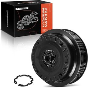A-Premium Air Conditioner AC Compressor Clutch Kit Compatible with Mercedes-Benz C300 2008-2012, C350 2008-2012 2014-2015, C63 AMG, E250, E350, E63 AMG, GLK250, GLK350, CLS400, SLK350, SLC43 AMG