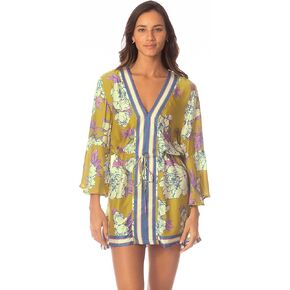 Maaji womens Olive Fiore Joypop Kaftan