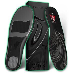 Premium Orthotic Insoles for Men Women - High Arch Support Shoe Inserts for Plantar Fasciitis Pain and Leg Fatigue - All Day Comfort with Odor Control Shock Absorption