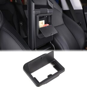 Car Armrest Hidden Storage Box Fit Toyot@ Land Cruiser 250 Prado 2024 2025 Center Console Handrail Privacy Storage Box Organizer Tray Armrest Storage Box Container Insert Pallet Manager Accessories