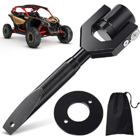 Benlari X3 Belt Changing Tool Kit Compatible with Can-Am Maverick X3/X3 MAX/RS/DS/TURBO/R 2017-2024 Clutch Removal Tool Fits 64"/72" Wheel Base Width (Black)