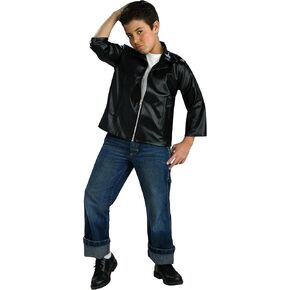 Forum Novelties Flirtin with The 50's Child Greaser Jacket, Medium