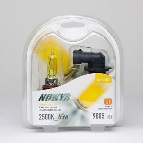 Nokya Hyper Yellow 9005 Car Headlight Bulb (S1) NOK7611