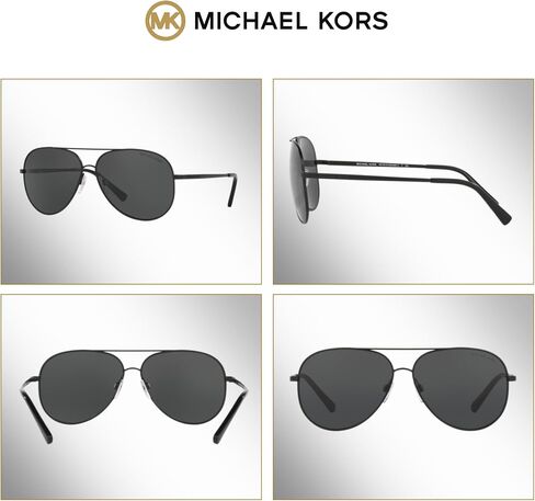 نظارة شمسية كيندال أفياتور MK5016 من مايكل كورس للرجال والنساء + حزمة مع مجموعة العناية بالنظارات من ديزاينر آي وير in Saudi Arabia