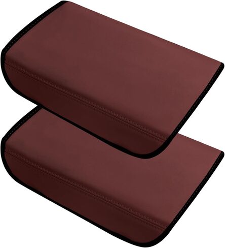 2-Pack Armrest Cover for Tesla Model Y Model 3, for 2021-2023 Model 3 and 2021-2024 Model Y, Not Fit 2024 Model 3 Highland Scratch Resistant Faux Leather Easy Install, Pink in Saudi Arabia