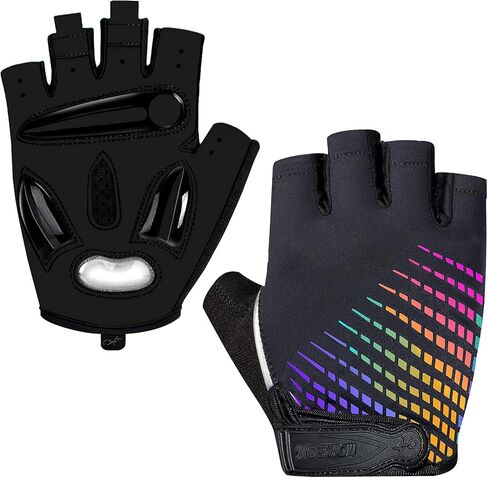 MOREOK Cycling Gloves Bike Gloves for Men/Women-[5MM Gel Pad] Biking Gloves Half Finger Road Bike MTB Bicycle Gloves-for Cycling/Workout/Motorcycle/Outdoor in Kuwait