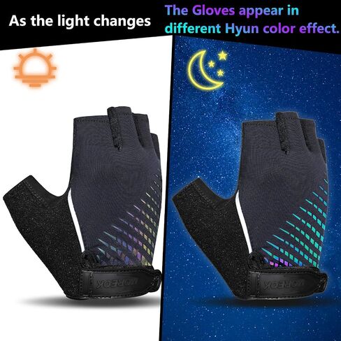 MOREOK Cycling Gloves Bike Gloves for Men/Women-[5MM Gel Pad] Biking Gloves Half Finger Road Bike MTB Bicycle Gloves-for Cycling/Workout/Motorcycle/Outdoor in Kuwait