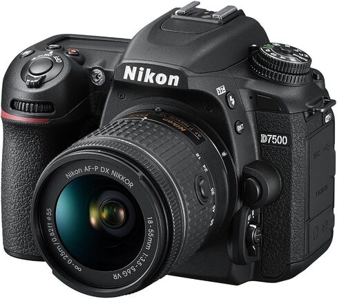 Nikon D7500 20.9MP DX-Format Digital SLR Camera + AF-S 18-140mm f/3.5-5.6G ED VR Lens Bundle with 64GB Memory Card, Camera Bag, Paintshop Pro 2018 and Accessories (11 Items) in Saudi Arabia