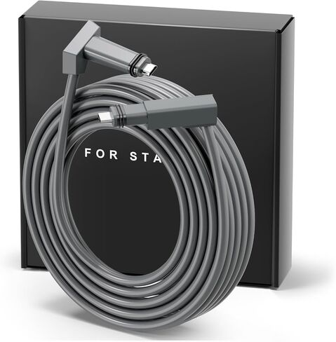 كابل Starlink بطول 6.6FT لاتصال Starlink V2، IP68 مقاوم للماء يدعم كابل استبدال بروتوكول 1200M لجهاز التوجيه (6.6FT/2M) in Kuwait