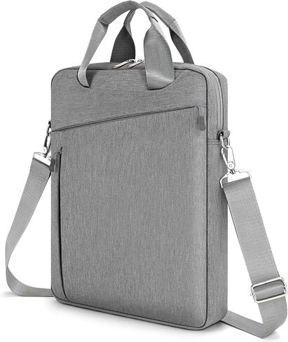 Laptop Sleeve Shoulder Bag 13 14 inch Carrying Portable Case Women Men Compatible with Chromebook Notebook MacBook Pro 14 M1 M2 M3 13 inch MacBook Pro Air, Black in Kuwait