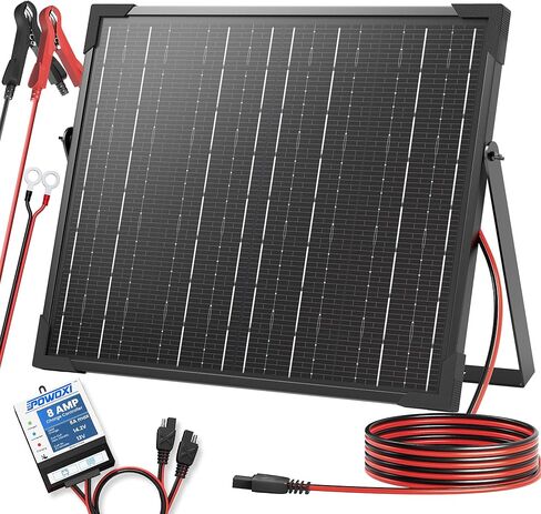 12V Solar Panel Battery Charger: 20W Solar Car Trickle Maintainer in Saudi Arabia