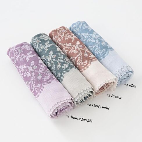 XL 43x43 Inch Extra Large Square Scarf Headscarf Fashion Scarves Designer Scarf Lightweight Wraps Hair Scarf in Saudi Arabia