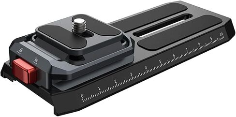 IFOOTAGE Quick Release Plate of Q38,Square Arca Swiss 38mm Mount,Aluminum Alloy, Compatible with SLR,VCR,Mirrorless Cameras,Cell Phone Clips in Saudi Arabia
