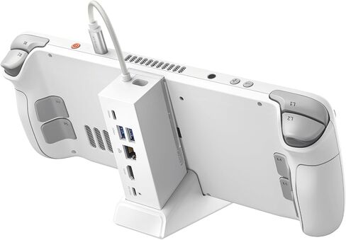 JSAUX Docking Station for ROG Ally X/ROG Ally/Steam Deck/Legion Go, 6-in-1 ROG Ally X Dock with HDMI 4K@120Hz, Gigabit Ethernet, Dual USB-A 3.2 Gen 1, USB-C 3.2 Gen 1 and PD 100W Charging - HB0609 in Saudi Arabia