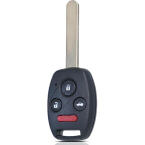 Key Fob Replacement Compatible with Honda Accord 2003 2004 2005 2006 2007 OUCG8D-380H-A Keyless Entry Remote Control Head Key PN# 35118-SDA-A11