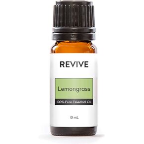 Lemongrass Essential Oil by Revive Essential Oils - 100% Pure Therapeutic Grade, for Diffuser, Humidifier, Massage, Aromatherapy, Skin & Hair Care
