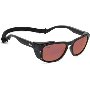 Hobie Monarch Polarized Square Sunglasses, Satin Black, OSFA