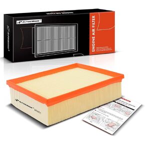 A-Premium Engine Air Filter Compatible with Audi A4, A4 Quattro 2002 2003 2004 2005 2006 2007 2008 2009