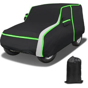 Peleus Car Cover for 1994-2024 Toyota RAV4, Waterproof Custom-fit All Weather Sun Rain UV Dust Snow Protection Windproof Outdoor RAV4 SUV Car Cover with Door Zipper